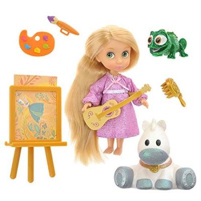 Disney Store (Officieel) Disney Animator Collectie Poppen Mini Speelset Rapunzel