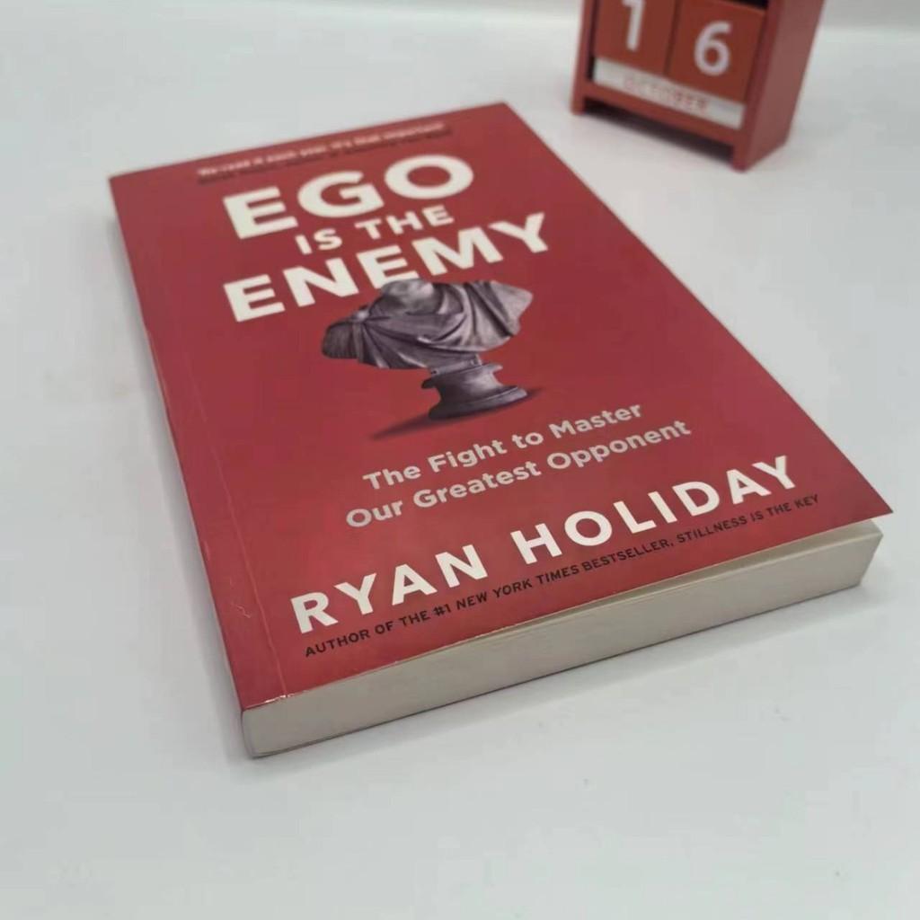Inspiring English Self-help Book Ego Is The Enemy By Ryan Holiday For Personal Growth