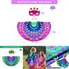 Childrens Peacock Costume Set With Mask And Wings For Halloween And Party Dress Up