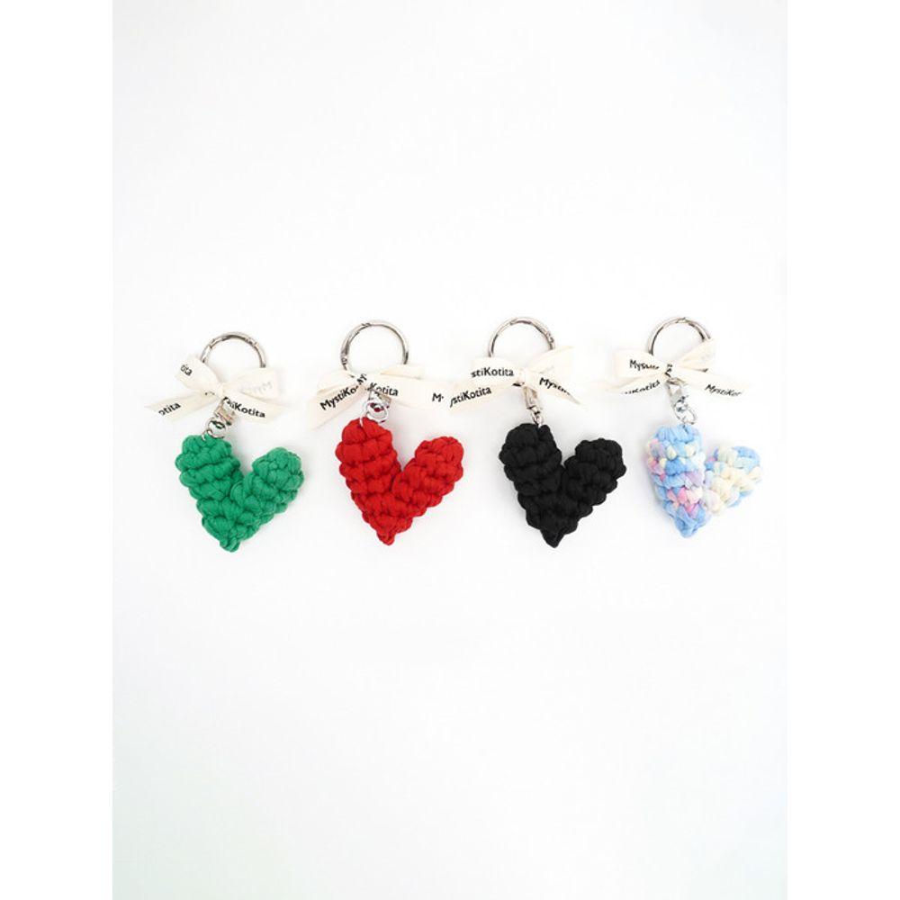 

MysteRoot Lara Heart Keyring - 4Colors Cotton Candy