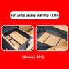 For Geely Galaxy Starship 7 EM-i Car Armrest Compartment Storage Box Central Control Lower Organizer Tray Interior Accessories