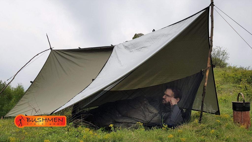 Travel VAGABOND Mosquito Vagabond Mosquito Net Mosquito Net Japanese Genuine Product [BUSHMEN Gear] Net/black