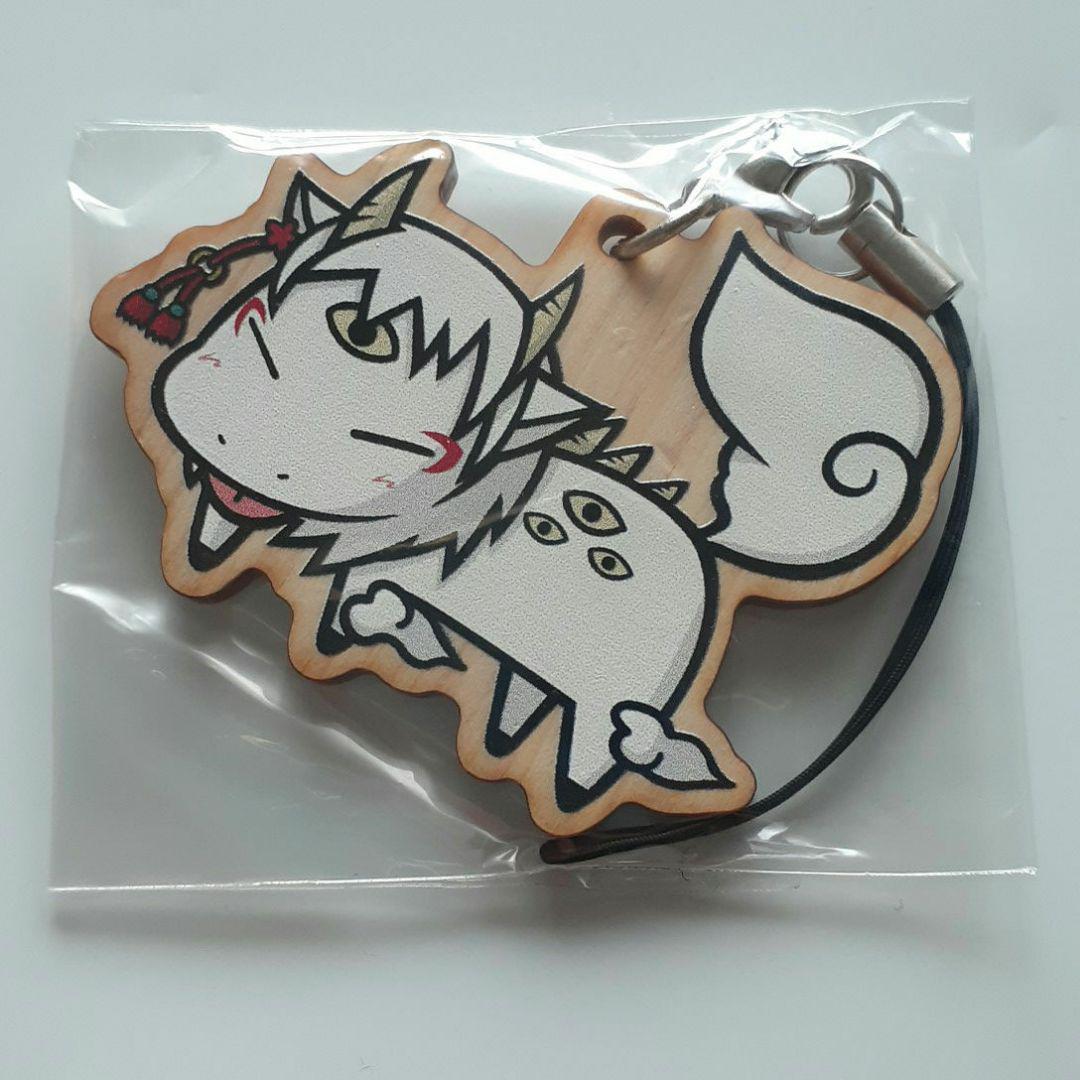 

[USED] Hozuki no Reitetsu Wooden Shirasawa (Divine Beast ver.) Strap