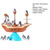 Penguin Pirate Ship Balance Toy Logic Thinking Focus Training Multi-player Interactive Balance Tower Board Game Toddlers Educational Balancing Toy