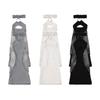 Women Harajuku Suspender Flared Leg Warmer Aesthetic Punk Garters Stockings Hollow Out Fishnet Leg Cover Streetwear