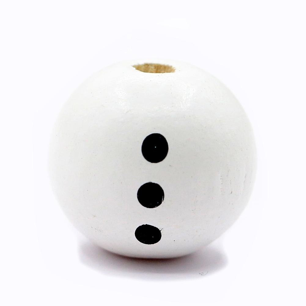 Festival Christmas Beads Handcraft Party Snowman 100pcs