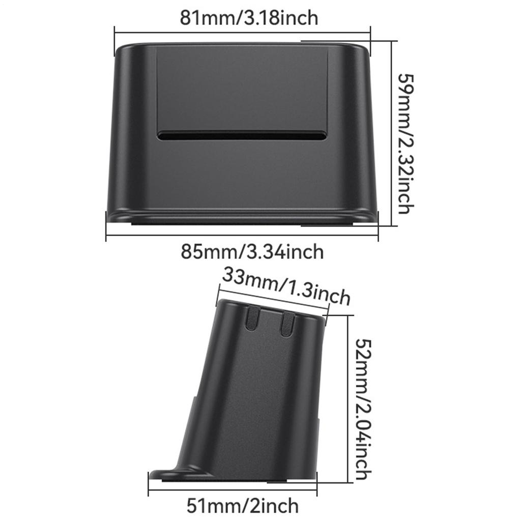 Rjfba Car Center Console Organizer | Dashboard Car Key Storage Box | Self Adhesive