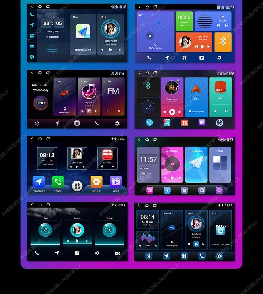 Android GPS MP5 Bluetooth Player for Peugeot 408 (2010-2016)