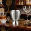 Premium 304 Stainless Steel Eggs Shape Measuring Cup With Clear Scale For Cocktails Baking And Kitchen Use 180ml Capacity