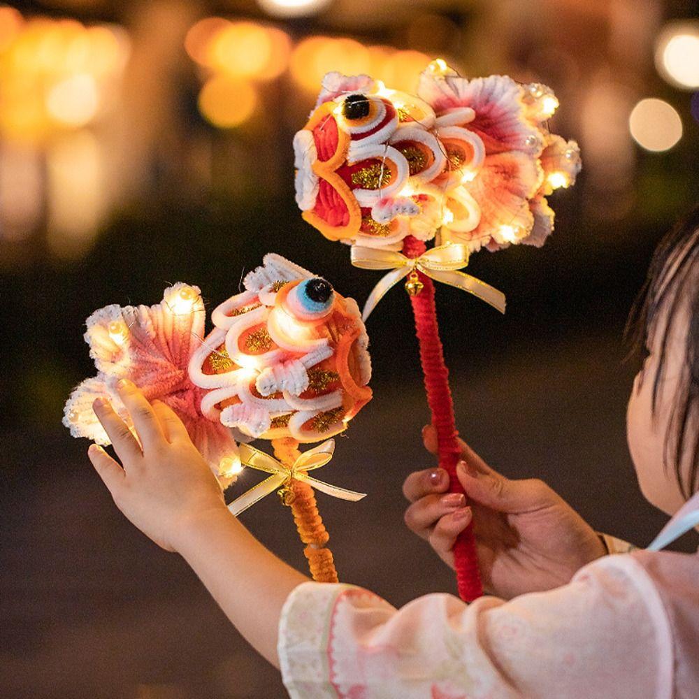 Cute Chinese Fish Lantern Traditional Celebration Lantern Carp Lantern  Hanfu Accessories