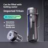 Tritan Material Portable Water Bottle Large Capacity Tea Separation Mug  Daily Hydration