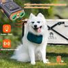 Portable Dog Barking Stop Device Ultrasonic Dual Head Repeller With High Frequency Flashlight USB Charging For Camping/Home
