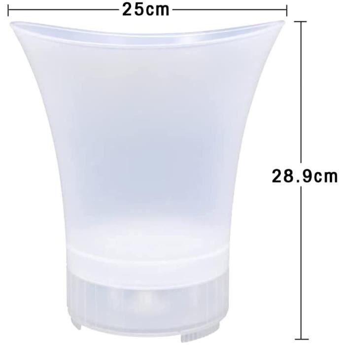 Ice Bucket - LED - 5L - Speaker - Bluetooth - Changing Colors