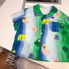 2026 Boys' Summer Floral Short-Sleeve Shirt - Stylish, Thin, Loose-Fit Children's Wear