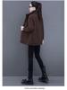 Women's Lambswool Fleece Jacket 2025: New Winter Style, Plus Velvet, Thick, Versatile, Loose-Fit, Plus Size, Stylish Top