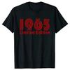Cassette Vintage 1965 59th 59 Years Old Birthday Party Men T Shirts Limited Edition Retro Graphic Tee Cotton Classic T-shirts