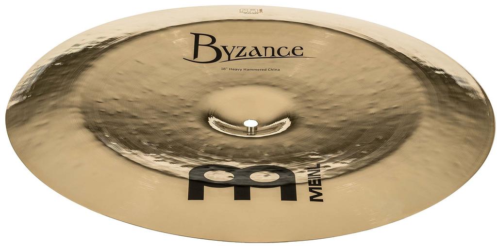 MEINL Cymbals Byzance Brilliant Series China Cymbals Heavy Hammered China 18" B18HHCH-B