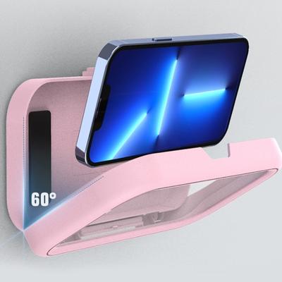 Waterproof Shower Phone Holder Rotation Angle Adjustable Wall Mount Phone Holder for Bathroom Kitchen