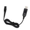 Electric Shaver Razor Charger Cord 15V Professional Beard Trimmer USB Charging Cable Fit for HQ8505