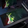 Laptop Washable Desktop Gaming Keyboard Mat PC Rubber Accessories Locking Edge 900x400mm Black S-Saya No Uta Mousepad XXL Carpet