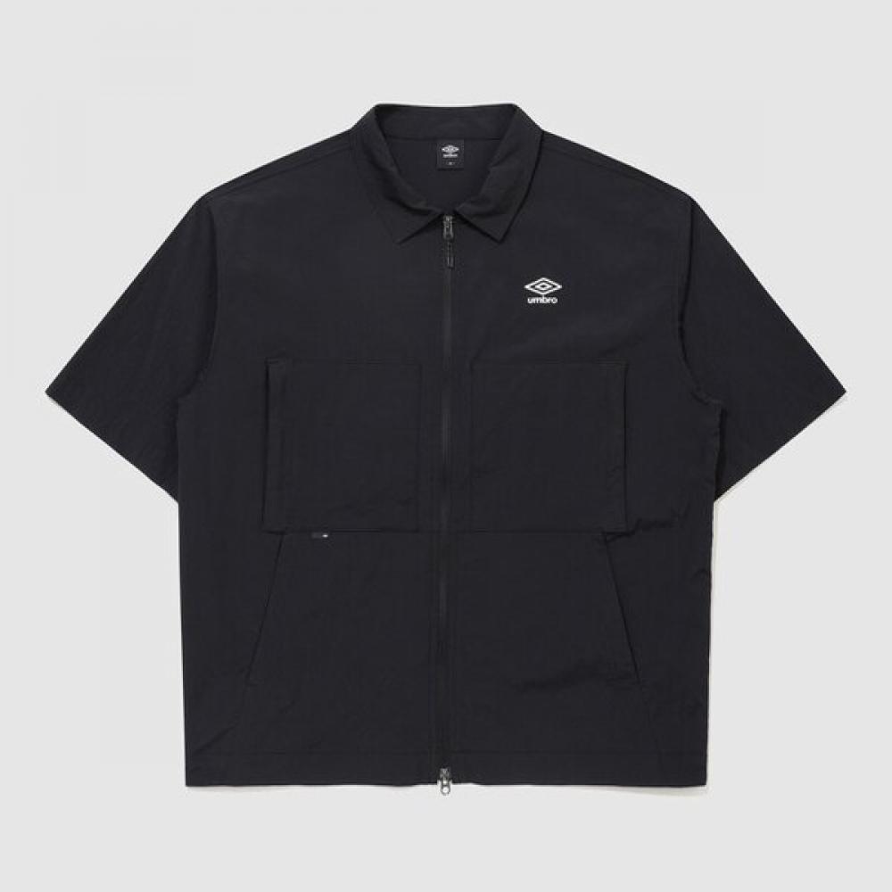 Umbro Collar Zip Short Sleeve Jacket Ur324cjk78