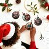 Felt Christmas Ornament Kits Patch Work Craft Project Reusable Christmas Ornament Kits To Make for Embroidery Decorating Holiday