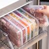 1/2 Stück Kühlschrankfachbox Große Kapazität Aufbewahrungsbox Fleischfach Lebensmittel Unterverpackt Küchenwerkzeuge Neu