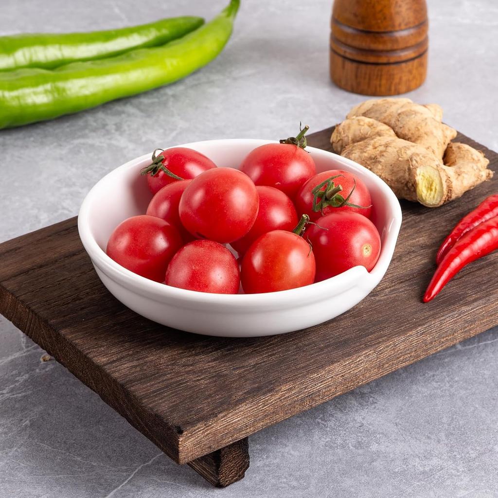 Spoon Rest for Stove Top, Ceramic Spoon Holder for Kitchen Counter, Heat-Resistant Cooking Utensil Rest, Coffee Spoon Holder, Spoon Rest for Ladles