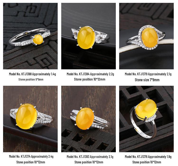 Suport inel unisex din argint sterling 925 pentru incrustații DIY cu turcoaz sau ceară de albine, design ajustabil