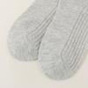 Thin Kid Girl Striped Mesh Knee High Socks Breathable Comfortable Calf Sock for Students Spring Summer Vertical Line Long Socks