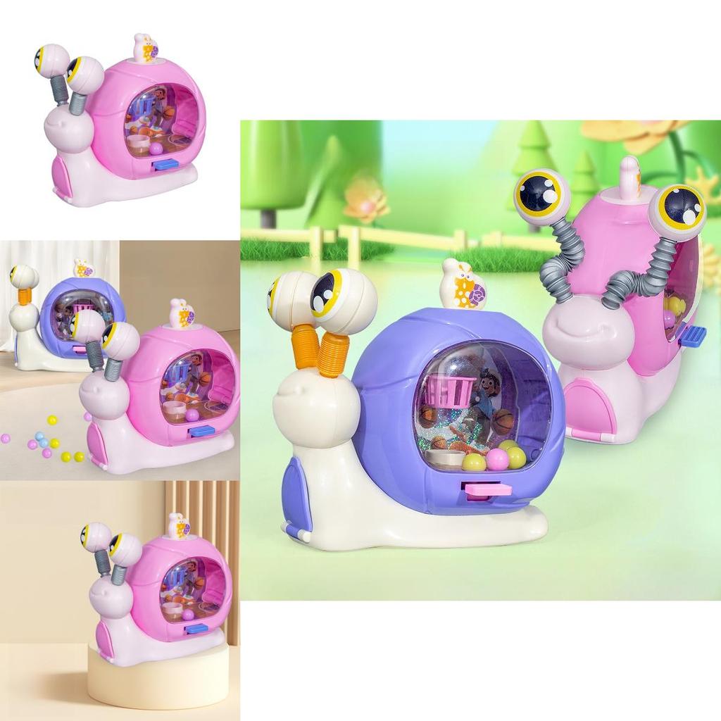 Childrens Puzzle Toy Plastic Snail Shooting Game For Handeye Coordination And Fun Play