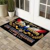 US 250th Anniversary Front Door Mat Patriotic Entryway Mat Celebrating Years of Freedom Featuring Majestic Eagle Home Decor