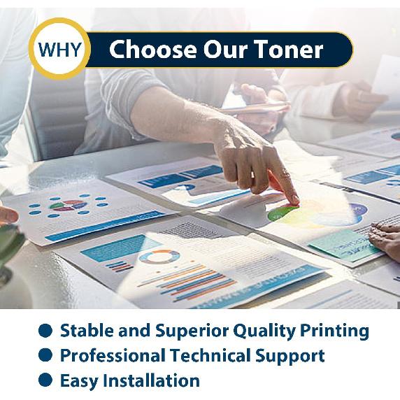 106R02228 Toner Cartridge Compatible for Phaser 6600 WorkCentre 6605 Extra High Capacity Toner-Cartridge (8000 Pages,Black)