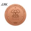 Pet Water Bowl Accessory Copper Disc Purification for Dog, 4-Inch Diameter Pure Disc, Slimy Scale Removal with 3-Point Support Dog Dispenser
