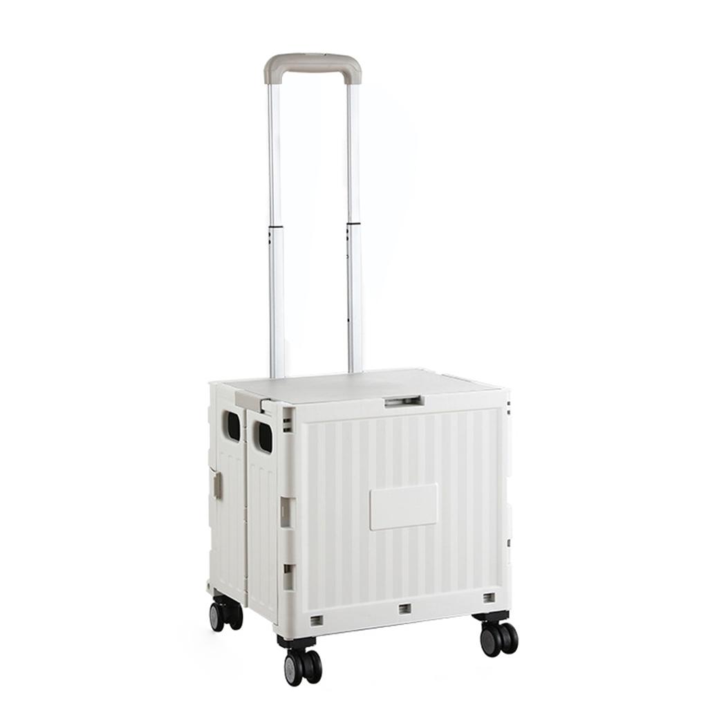 Portable Folding Hand Truck Lightweight Compact Utility Cart For Home Use