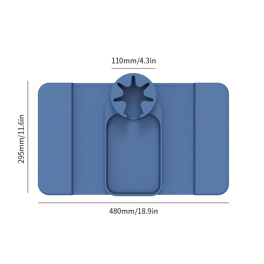 1PC Non-slip Sofa Armrest Tray with Cup Holder and Side Pockets. Spill-proof Beverage Tray Suitable for Living Rooms, Bedrooms, Offices, and Sofas.