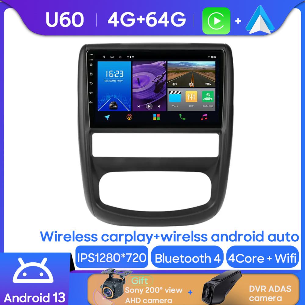 Android 14 Car Radio For Renault Duster 1 2010 - 2015 Multimedia Stereo Video Player Carplay Auto Navigation GPS 360 Camera QLED