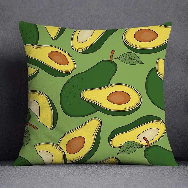 45x45cm Fruit pattern Home Decoration pillowcase Living Room Sofa Seat Office  Cushion  cover