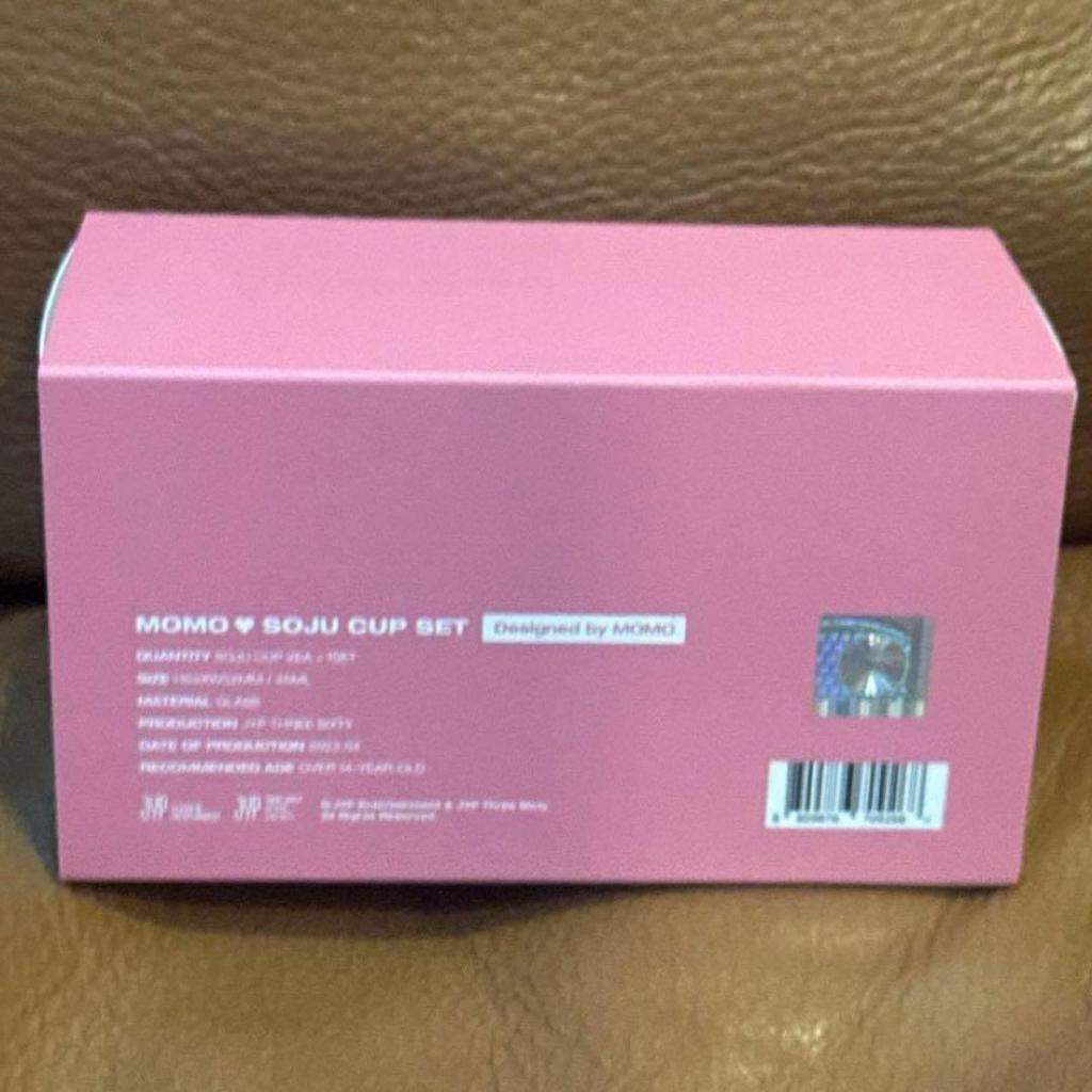 [USED] TWICE, Ready To Be, Korea, Momo, Soju, Cup, Glass, Shochu