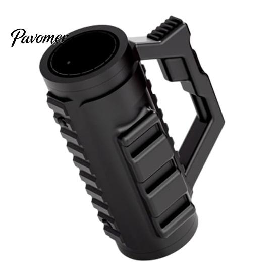 Anti-slip Beverage Holder Assault-Style Tactical Can Cooler with Handle, Double-Wall Insulated Sleeve for Standard Cold And Warm Drink Cans, Non-Slip