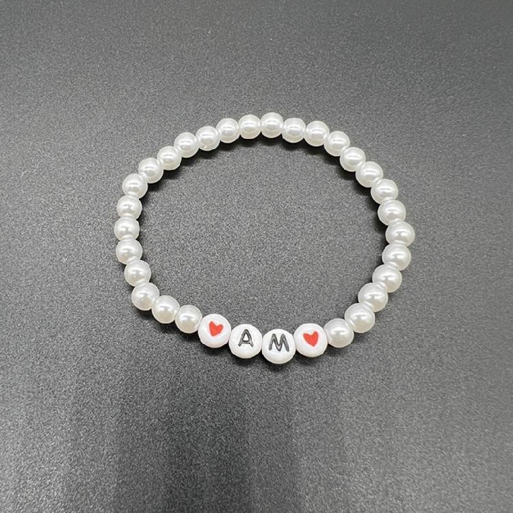 Trendy Beaded Bracelets Handmade Alternative Wrist Chain Bracelet Couple Bangles