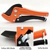 1PC PVC Pipe Cutter Heavy Duty Tubing Cutter with SK5 Blades Ratchet-type Tube for Shear Tube Cutter Hand Tools
