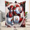 Christmas 31 Blanket Soft & Cozy Great for Office Picnics Seaside All-Season Use Modern Perfect Gift for Relatives and Friends