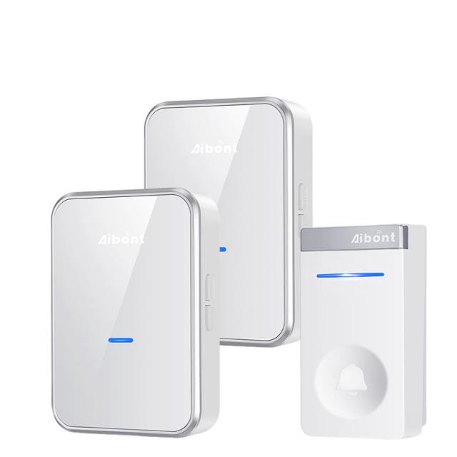 Smart Wireless Self-Powered Doorbell with UK/EU Plug - Dual Music System