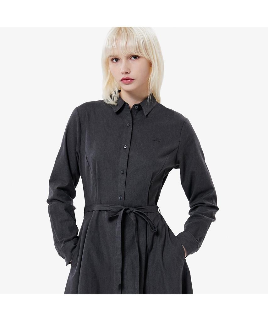LACOSTE Women'S Flannel Woven Long Dress Ef996E-55N 050