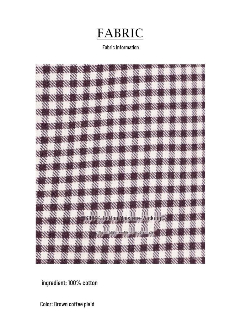 2025 New Women's Korean-Style Plaid Brushed Shirt - Loose Fit