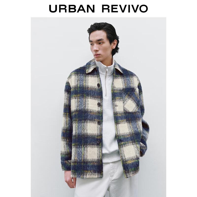 

UR Men s Winter Plaid Color-Block Jacket S