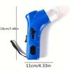 Interactive Cat Treat Launcher, Handheld Feeding Toy for Cats & Dogs, Transparent Food Storage Design