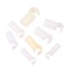 4Pcs Garden Plant Bracket Fixing Joint Mosquito Net Pole Buckle Grip Bed Curtain Cross Bar Hook Wardrobe Tent Fitting