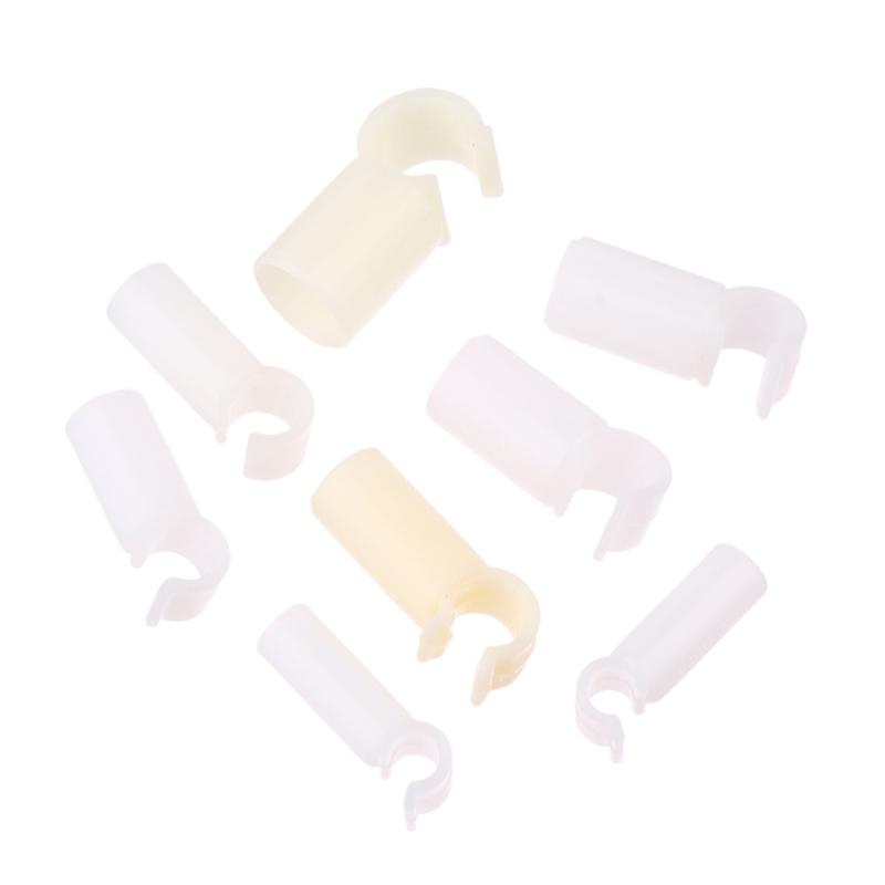 4Pcs Garden Plant Bracket Fixing Joint Mosquito Net Pole Buckle Grip Bed Curtain Cross Bar Hook Wardrobe Tent Fitting